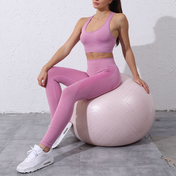 explosion seamless knitted yoga suit women's shockproof moisture absorption sweat exhaust speed dry high intensity sports bra
explosion seamless knitted yoga suit women's shockproof moisture absorption sweat exhaust speed dry high intensity sports bra
