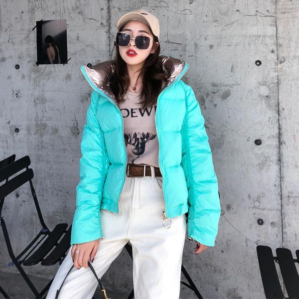 winter coat women 2019 double-sided wear bread down parka 90% white duck down jacket thick warm short loose winter jacket women1, Black
winter coat women 2019 double-sided wear bread down parka 90% white duck down jacket thick warm short loose winter jacket women1, Black