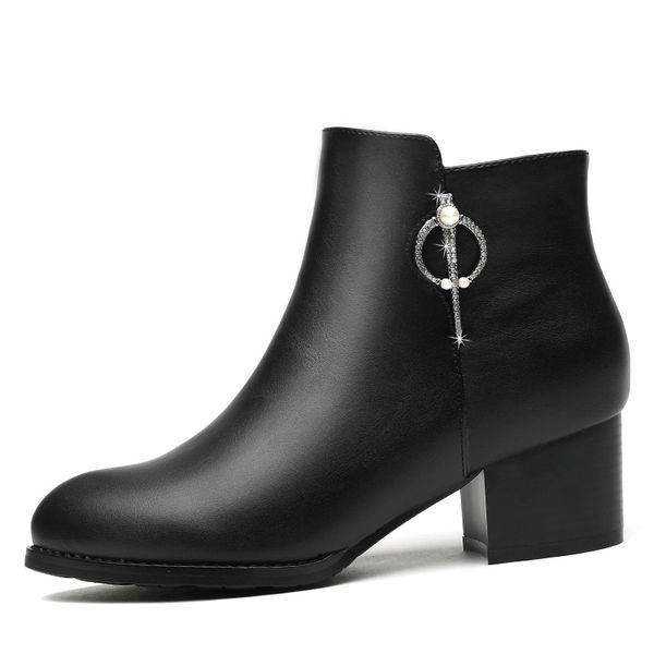 fashion women's boots thick with pointed bare boots large size women's shoes drop shipping accepted 201022, Black
fashion women's boots thick with pointed bare boots large size women's shoes drop shipping accepted 201022, Black