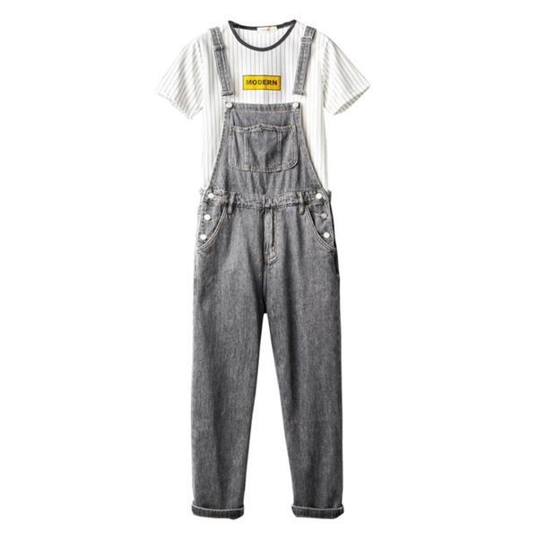 men's jeans classic pocket gray denim bib overalls loose casual suspenders jumpsuits coveralls for youth, Blue
men's jeans classic pocket gray denim bib overalls loose casual suspenders jumpsuits coveralls for youth, Blue