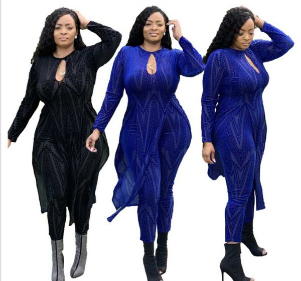 women's tracksuits nightclub wear women irregular flocking two piece sets winter est o-neck long high waist skinny pants outfits, Gray
women's tracksuits nightclub wear women irregular flocking two piece sets winter est o-neck long high waist skinny pants outfits, Gray
