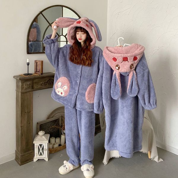 2021 new new, thick, rabbit ears can be used outside female pajamas autumn and winter velvet two-piece coral together ga4r, Black;red
2021 new new, thick, rabbit ears can be used outside female pajamas autumn and winter velvet two-piece coral together ga4r, Black;red