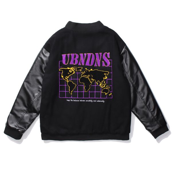 leather patchwork embroidery jackets men streetwear thick jacket coat winter cotton bomber jacket fashion, Black;brown
leather patchwork embroidery jackets men streetwear thick jacket coat winter cotton bomber jacket fashion, Black;brown