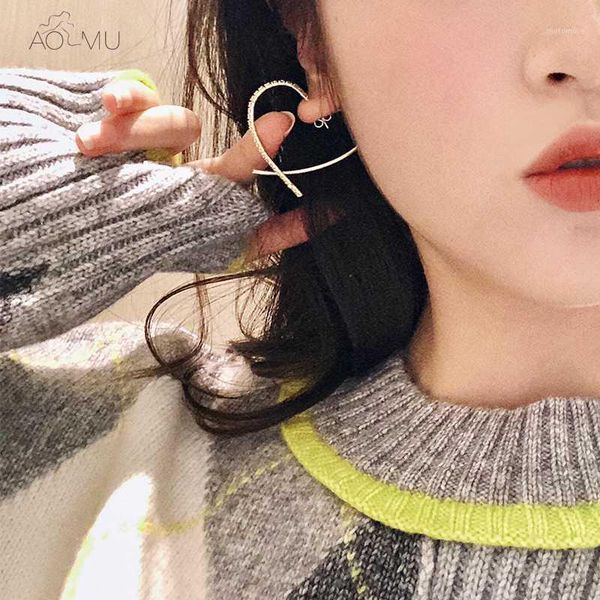 aomu 2020 new s925 sterling silver pin removable cross simple rhinestone micro inlay heart stud earrings for woman girl party1, Golden;silver 
aomu 2020 new s925 sterling silver pin removable cross simple rhinestone micro inlay heart stud earrings for woman girl party1, Golden;silver