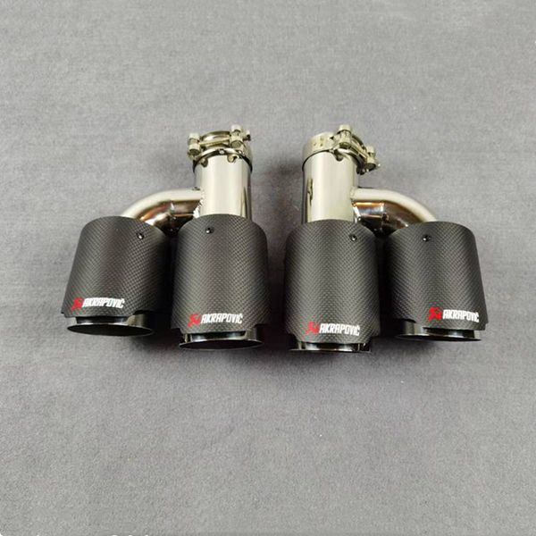 1 pair h mode exhaust pipe matte carbon fiber silver stainless steel car universal length 240mm car accessories nozzles
1 pair h mode exhaust pipe matte carbon fiber silver stainless steel car universal length 240mm car accessories nozzles