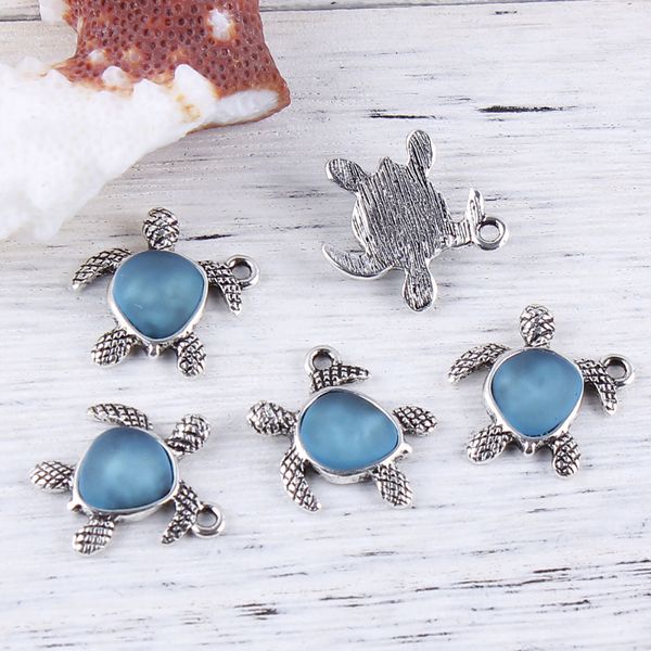 jewelry handmade pendant zinc based alloy silver color sea turtle blue sea glass charms accessories necklace diy findings 5 pcs
jewelry handmade pendant zinc based alloy silver color sea turtle blue sea glass charms accessories necklace diy findings 5 pcs