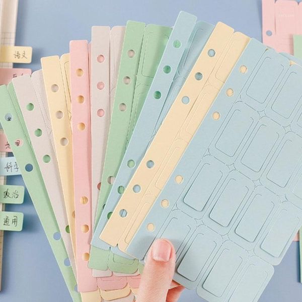 5pcs/lot mini paper index bookmarks tabs page markers a5/a6 6hole portable inner book notes stationery school office supplies1
5pcs/lot mini paper index bookmarks tabs page markers a5/a6 6hole portable inner book notes stationery school office supplies1