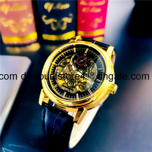 swarch men's popular mechanical watch hollow relief waterproof business watch luminous automatic men's watch, Slivery;brown
swarch men's popular mechanical watch hollow relief waterproof business watch luminous automatic men's watch, Slivery;brown