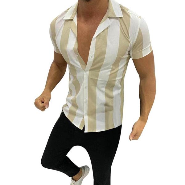 men's casual shirts fashion mens vertical stripe shirt camisetas coreanas hombre colorful short sleeve loose 2021 high quality, White;black
men's casual shirts fashion mens vertical stripe shirt camisetas coreanas hombre colorful short sleeve loose 2021 high quality, White;black