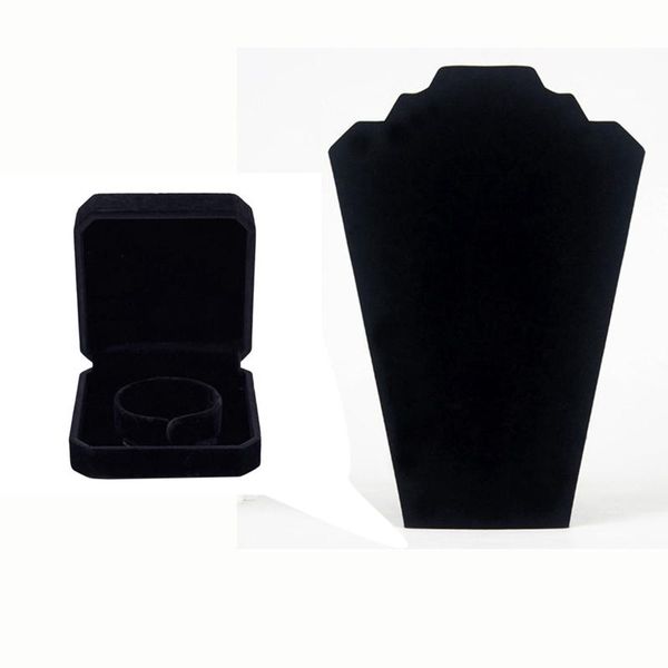 1 pcs mannequin necklace earrings stand display show holder black & 1 pcs classic flannel bracelet jewellery case, Pink;blue
1 pcs mannequin necklace earrings stand display show holder black & 1 pcs classic flannel bracelet jewellery case, Pink;blue