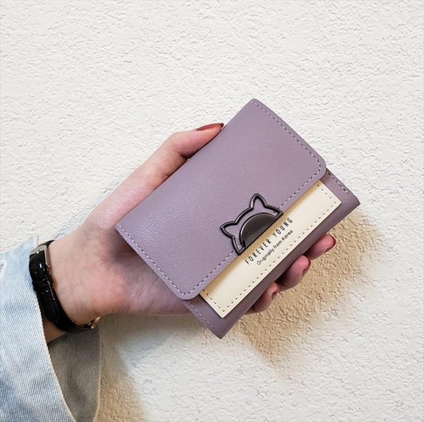women cute wallets short leather wallet student coin mini purse card holder ladies clutch bag cat small female purse, Red;black
women cute wallets short leather wallet student coin mini purse card holder ladies clutch bag cat small female purse, Red;black