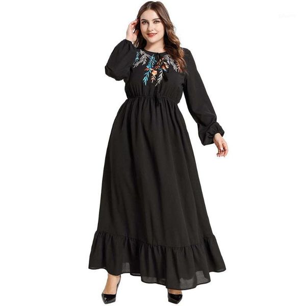 muslim dress embroidery arabian women embroidered bow long sleeve elastic waist dresses dubai islamic turkey casual robe1, Red
muslim dress embroidery arabian women embroidered bow long sleeve elastic waist dresses dubai islamic turkey casual robe1, Red
