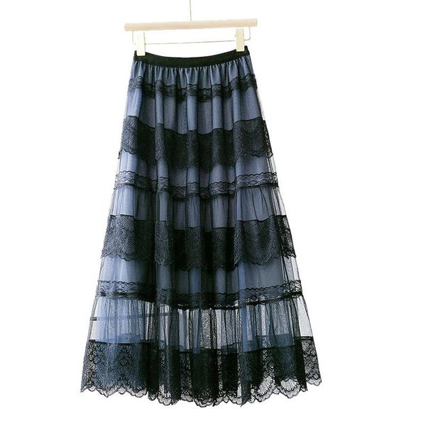 black lace skirts 2021 new summer patchwork perspective long skirt all match multi-layer cake skirt
black lace skirts 2021 new summer patchwork perspective long skirt all match multi-layer cake skirt