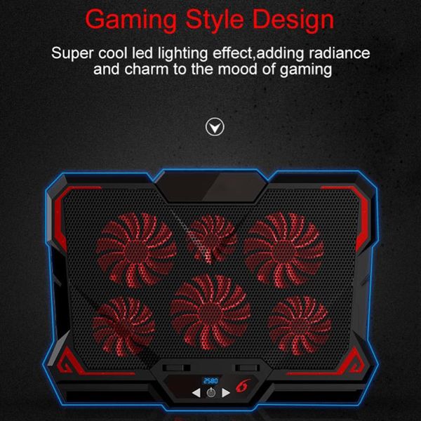 cooler notebook cooling pad gaming cooler stand silent powerful air fans 2 usb ports stand for laptop
cooler notebook cooling pad gaming cooler stand silent powerful air fans 2 usb ports stand for laptop
