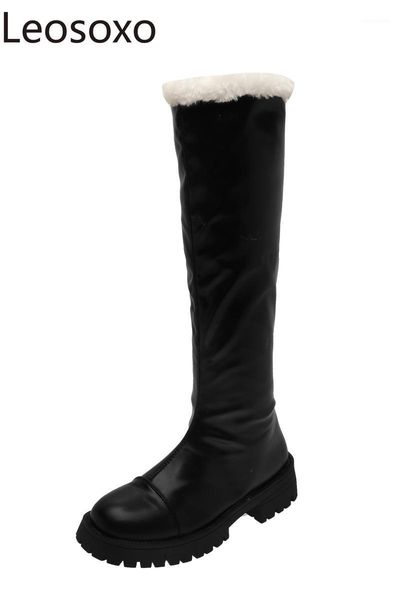 boots -selling women winter fashion shoes plus plush / warm snow mid-calf shoe1, Black
boots -selling women winter fashion shoes plus plush / warm snow mid-calf shoe1, Black