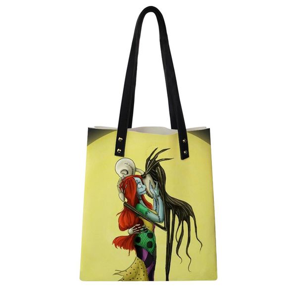 customized women pu leather handbags female shoulder bag large capacity reusable tote jack & sally nightmare before christmas
customized women pu leather handbags female shoulder bag large capacity reusable tote jack & sally nightmare before christmas