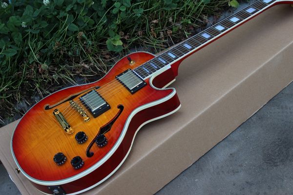 custom shop. custom f hollow body jazz electric guitar.sunburst guitarra.double tiger flame jazz gitaar.support customization
custom shop. custom f hollow body jazz electric guitar.sunburst guitarra.double tiger flame jazz gitaar.support customization