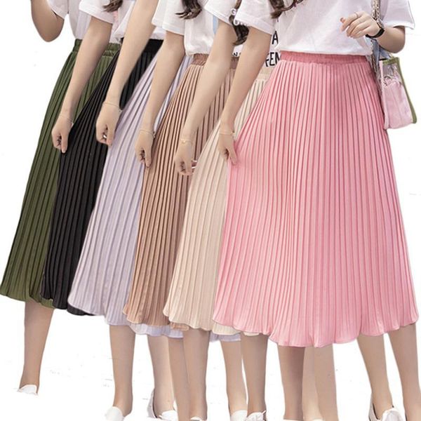 fashion women pleated skirt chiffon elastic high waist tutu casual skirt summer autumn maxi female elegant midi women's skirts1, Black
fashion women pleated skirt chiffon elastic high waist tutu casual skirt summer autumn maxi female elegant midi women's skirts1, Black