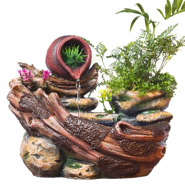 diy plants micro landscape indoor potted succulents home furnishing rockery resin water fountain fengshui office decoration
diy plants micro landscape indoor potted succulents home furnishing rockery resin water fountain fengshui office decoration