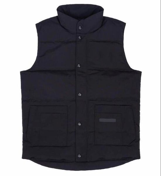 

Classic Mens Down Vests for Men Fashion Vests Winter Coat with Tags Hat Detachable High Quality Outdoor Jacket Wear Clothing Parkas 5 Colors