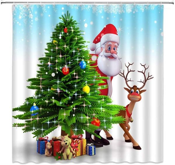 christmas shower curtain christmas tree santa claus elk snowflake shower curtain home decor fabric bathroom1
christmas shower curtain christmas tree santa claus elk snowflake shower curtain home decor fabric bathroom1