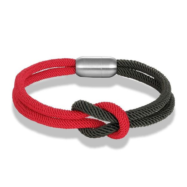 mkendn high quanlity men women color mixing knot leather stainless steel magnet buckle navy style friendship jewelry pulseras bbytqk
mkendn high quanlity men women color mixing knot leather stainless steel magnet buckle navy style friendship jewelry pulseras bbytqk