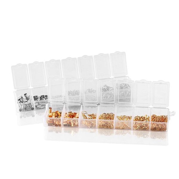 390pcs split ring connector lobster clasp eye pins extender chain earrings clasps farmar cap for jewelry making diy accessories h wmtavy, Silver
390pcs split ring connector lobster clasp eye pins extender chain earrings clasps farmar cap for jewelry making diy accessories h wmtavy, Silver