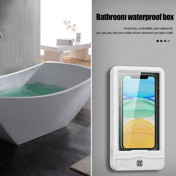 punch-wall mounted case removable waterproof toilet shower accessories shelf organizer phone holder hanging box
punch-wall mounted case removable waterproof toilet shower accessories shelf organizer phone holder hanging box