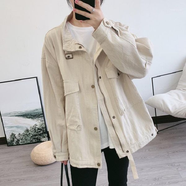 2020 spring new denim jacket women zipper long sleeve jeans jacket loose denim coat harajuku outerwear womens h1221, Black;brown
2020 spring new denim jacket women zipper long sleeve jeans jacket loose denim coat harajuku outerwear womens h1221, Black;brown