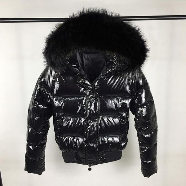 fashion bubble coat big fur collar glossy short jacket winter autumn waterproof female puffer jacket parkas mujer 2020 new, Black
fashion bubble coat big fur collar glossy short jacket winter autumn waterproof female puffer jacket parkas mujer 2020 new, Black