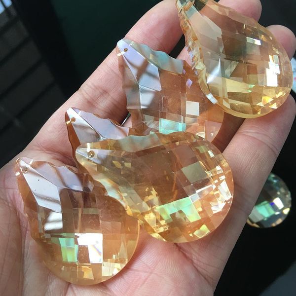 5шт шампанское 50 мм suncatcher подвесной капля воды ограненные листья хрустальное стекло искусство люстры craft prism висит орнамент fengsh
5шт шампанское 50 мм suncatcher подвесной капля воды ограненные листья хрустальное стекло искусство люстры craft prism висит орнамент fengsh
