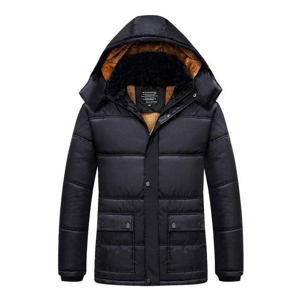new arrival winter warm cotton clothing men's cotton plus velvet thick long jacket coat snowsuit windbreaker, Black
new arrival winter warm cotton clothing men's cotton plus velvet thick long jacket coat snowsuit windbreaker, Black
