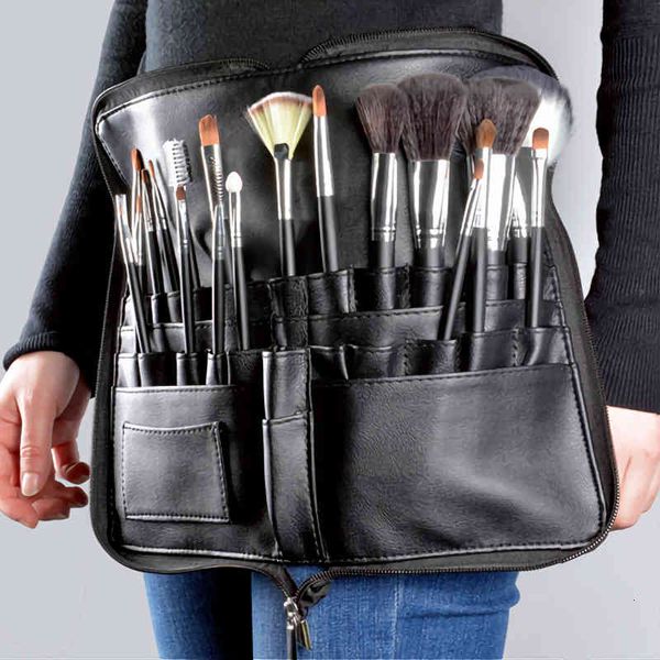 artist professional makeup brush waist bag large capacity pu cosmetic pack portable multi pockets with belt strap
artist professional makeup brush waist bag large capacity pu cosmetic pack portable multi pockets with belt strap