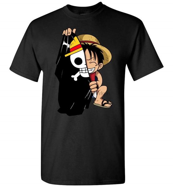 monkey d luffy flag one piece anime t-shirt sport hooded sweatshirt hoodie