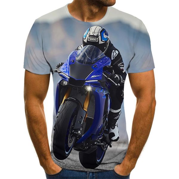 new cool racing sports racing 3d print shirts hippie harajuku oversized men clothing