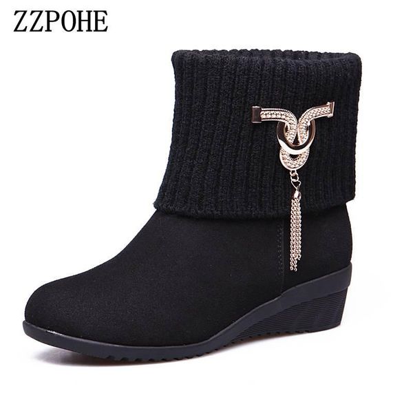 zzpohe fashion women winter shoes woman ankle boots plus velvet thick warm comfortable flat mother snow boots autumn, Black
zzpohe fashion women winter shoes woman ankle boots plus velvet thick warm comfortable flat mother snow boots autumn, Black