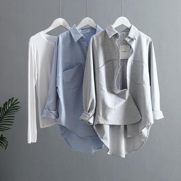 2021 spring women summer blouse korean long sleeve womens and blouses vintage women shirts blusas roupa feminina, White
2021 spring women summer blouse korean long sleeve womens and blouses vintage women shirts blusas roupa feminina, White