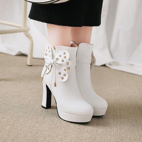 boots pxelena sweet princess bride wedding women shoes white pink black chunky block high heels ankle ladies 34-431
boots pxelena sweet princess bride wedding women shoes white pink black chunky block high heels ankle ladies 34-431