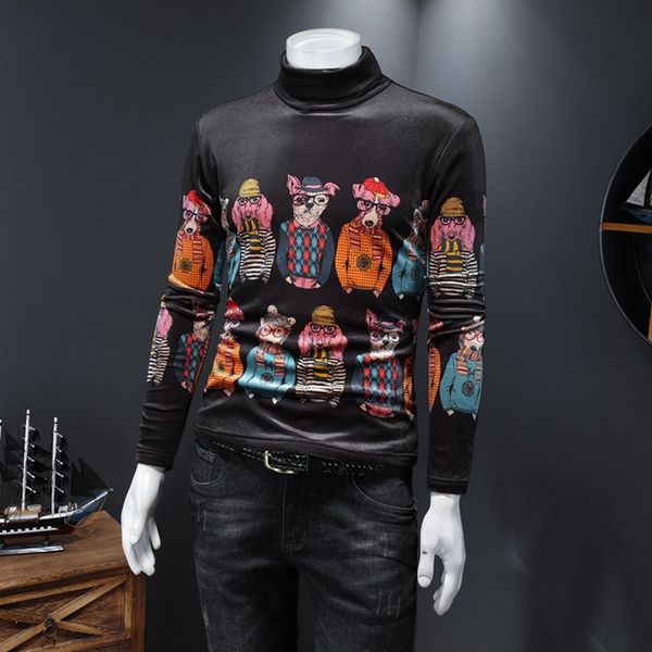 2020 new designers t shirts mens jacket plus velvet thick high neck bottoming shirt autumn and winter new men's compassionate t-shirt, White;black
2020 new designers t shirts mens jacket plus velvet thick high neck bottoming shirt autumn and winter new men's compassionate t-shirt, White;black