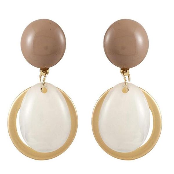 dangle & chandelier geometric round earrings women's resin fashion jewelry accessories, Silver
dangle & chandelier geometric round earrings women's resin fashion jewelry accessories, Silver