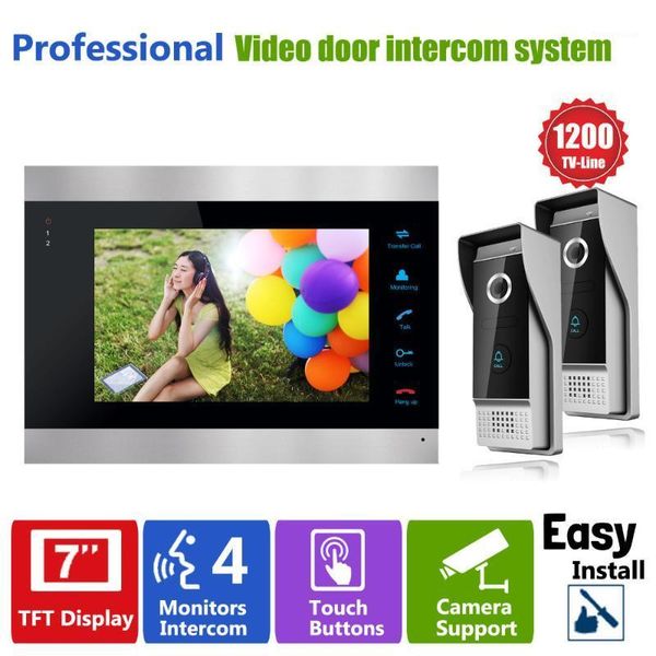 homefong video door intercom doorbell system 7 inch 1 door monitor and 2 hd 1200tvl camera home house security1
homefong video door intercom doorbell system 7 inch 1 door monitor and 2 hd 1200tvl camera home house security1