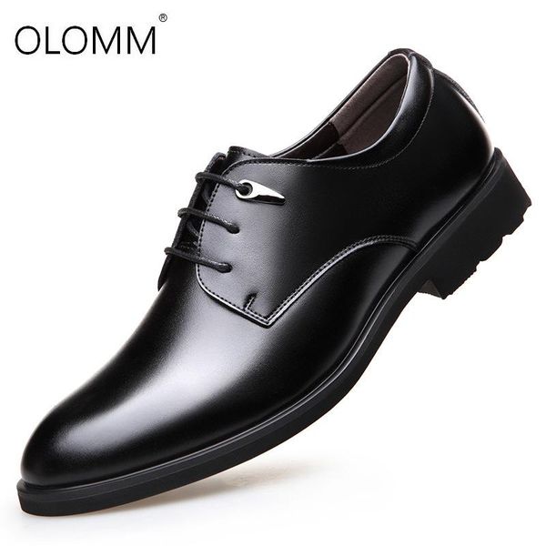men's fashion business casual shoes cutis vera genuine leather dress shoes zapatos de hombres luxury men 38-44, Black
men's fashion business casual shoes cutis vera genuine leather dress shoes zapatos de hombres luxury men 38-44, Black