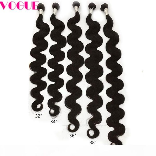 40inch extra long indian virgin human hair weft remy hair weaves bundles unprocessed human hair extensions body wave, Black
40inch extra long indian virgin human hair weft remy hair weaves bundles unprocessed human hair extensions body wave, Black