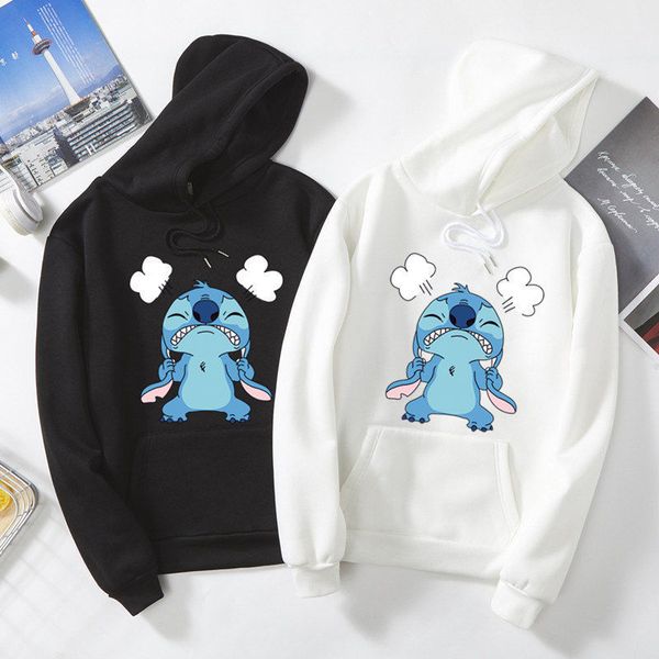 bonjean autumn thick cartoon loose hoodies sweatshirt women printed casual hooded pullover female thicken coat 200930, Black
bonjean autumn thick cartoon loose hoodies sweatshirt women printed casual hooded pullover female thicken coat 200930, Black