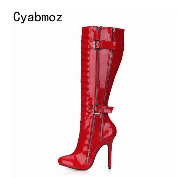 boots cyabmoz women shoes woman knee high heels winter zip buckle ladies party wedding zapatillas botas zapatos mujer1, Black
boots cyabmoz women shoes woman knee high heels winter zip buckle ladies party wedding zapatillas botas zapatos mujer1, Black
