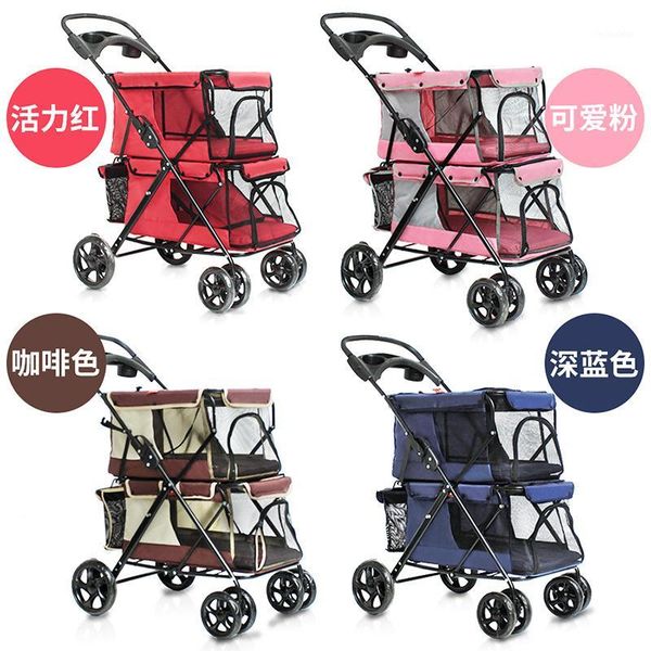 strollers# light foldable double pet stroller dog big space trolley cage four round outdoor travel1
strollers# light foldable double pet stroller dog big space trolley cage four round outdoor travel1