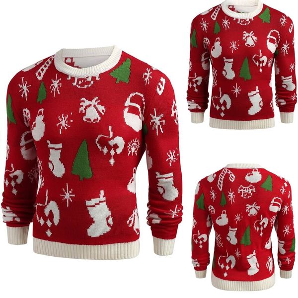 jaycosin fashion mens christmas sweater gradient color winter pullover knitted striped sweater outwear pullover 18oct22, White;black
jaycosin fashion mens christmas sweater gradient color winter pullover knitted striped sweater outwear pullover 18oct22, White;black