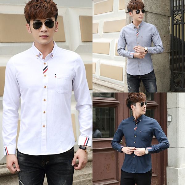 men's long sleeve casual korean fashion handsome inch loose 100 shirt collocation 2020 new spring and autumn shirt men y5bse, Blue
men's long sleeve casual korean fashion handsome inch loose 100 shirt collocation 2020 new spring and autumn shirt men y5bse, Blue