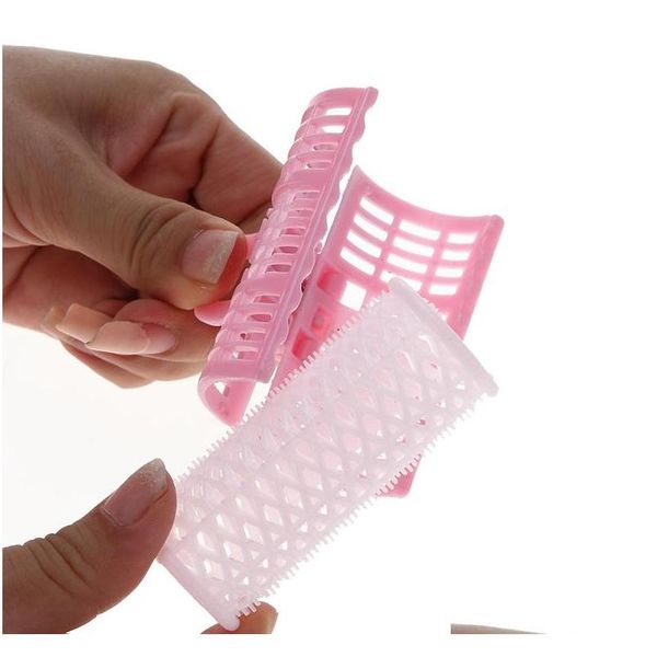 6pcs/set plastic pink grip cling hairdressing hair curler roller spring clips double layers curls home use diy h qylfki sweet07
6pcs/set plastic pink grip cling hairdressing hair curler roller spring clips double layers curls home use diy h qylfki sweet07