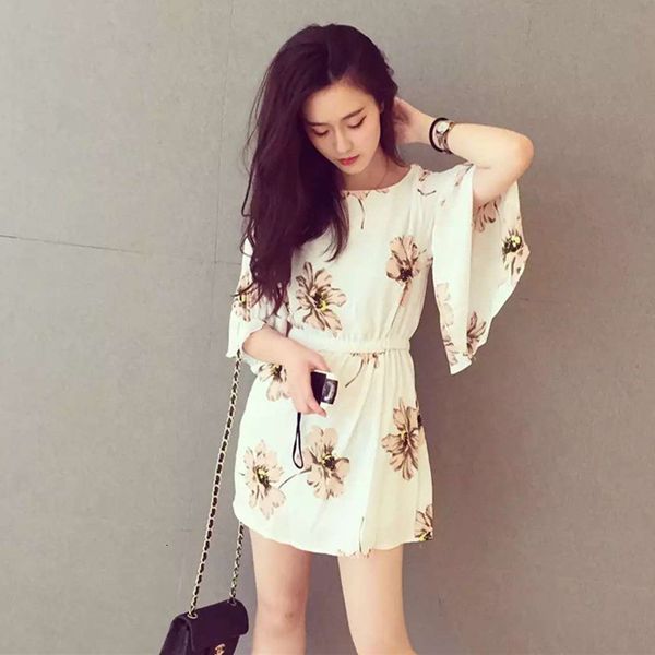 women's summer floral chiffon round neck flare half sleeve tunic swing slim fit casual pullover short mini, Black;gray
women's summer floral chiffon round neck flare half sleeve tunic swing slim fit casual pullover short mini, Black;gray